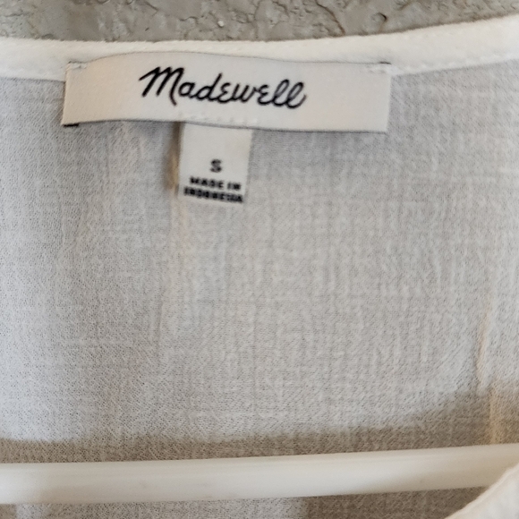 Madewell cotton shirt size small - Picture 5 of 8